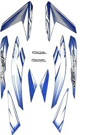 ULTRA FULL BIKE STICKER KIT FOR SHINE TYPE3 BLUE