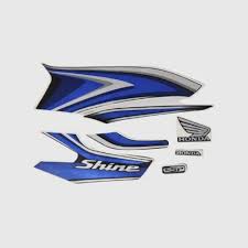ULTRA FULL BIKE STICKER KIT FOR SHINE old model BLUE