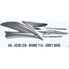 ULTRA FULL BIKE STICKER KIT FOR SHINE SP TYPE2 GREY
