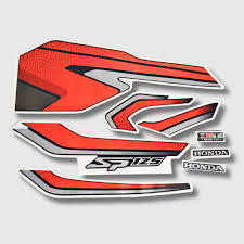 ULTRA FULL BIKE STICKER KIT FOR shine sp125 red