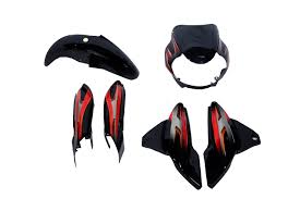 Ultra Full Fiber Body Kit For DISCOVER NM BLACK RED