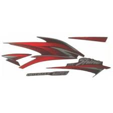 ULTRA FULL BIKE STICKER KIT FOR SHINE TYPE4 MAROON