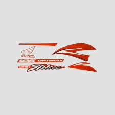 ULTRA FULL BIKE STICKER KIT FOR SHINE TYPE5 RED