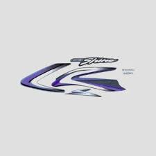 ULTRA FULL BIKE STICKER KIT FOR SHINE TYPE8 GREY PURPLE