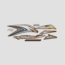 ULTRA FULL BIKE STICKER KIT FOR SHINE TYPE9 BROWN