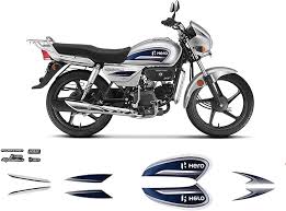 ULTRA FULL BIKE STICKER KIT FOR SPLENDOR PLUS BS6 BLACK SILVER ULTRA FULL BIKE STICKER KIT FOR SPLENDOR PLUS BS6 BLACK SILVER