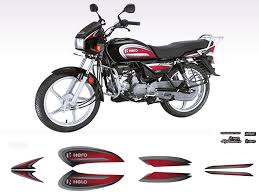 ULTRA FULL BIKE STICKER KIT FOR SPLENDOR PLUS BS6 RED ULTRA FULL BIKE STICKER KIT FOR SPLENDOR PLUS BS6 RED