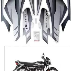 ULTRA FULL BIKE STICKER KIT FOR HF DELUXE 2019 BLACK GREY