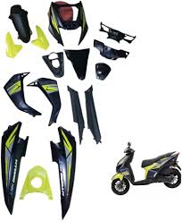 Ultra Full Fiber Body Kit For Ntorq 125cc Race Edition Yellow