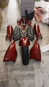 Ultra Full Fiber Body Kit For APACHE RTR 160 HYPER T3 RED