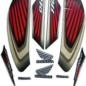 ULTRA FULL BIKE STICKER KIT FOR honda DREAM NEO TYPE3 RED