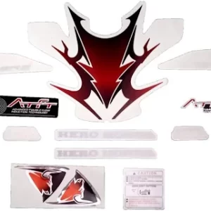 ULTRA FULL BIKE STICKER KIT FOR HUNK TYPE2 BLACK