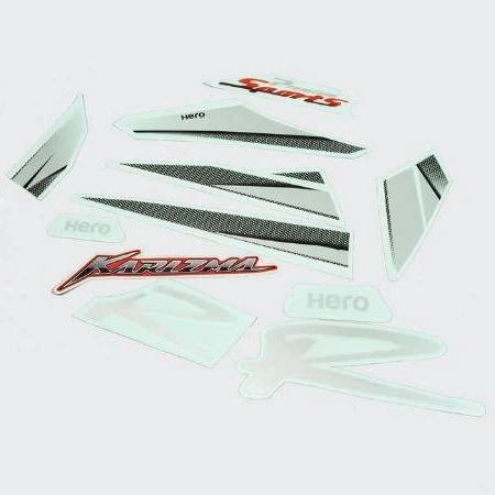 ULTRA FULL BIKE STICKER KIT FOR KARIZMA R new model RED