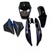 Ultra Full Fiber Body Kit For PLATINA 100 OM BLACK PURPLE