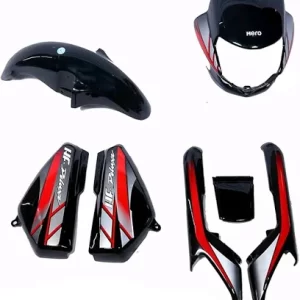 Ultra Full Fiber Body Kit For HF DELUXE BLACK RED