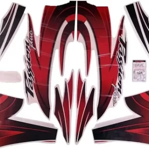 ULTRA FULL BIKE STICKER KIT FOR PASSION old model RED