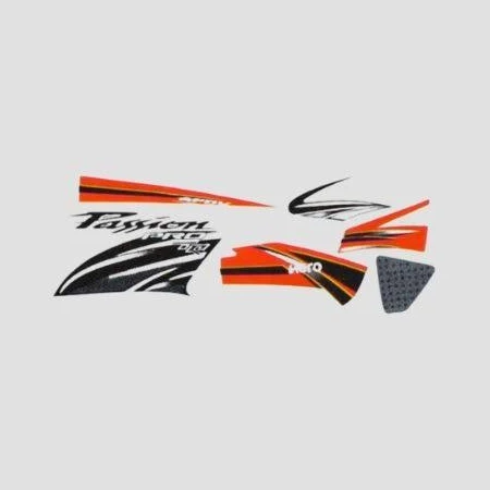 ULTRA FULL BIKE STICKER KIT FOR PASSION PRO TR RED