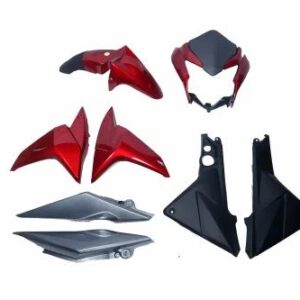 Ultra Full Fiber Body Kit For CB TWISTER Red