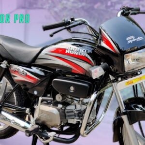 Ultra Full Fiber Body Kit For hero SPLENDOR PRO BLACK RED