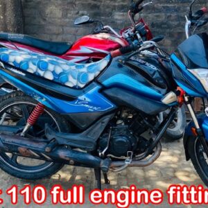 Ultra Full Fiber Body Kit For ISMART 110 BLACK BLUE Ultra Full Fiber Body Kit For ISMART 110 BLACK BLUE