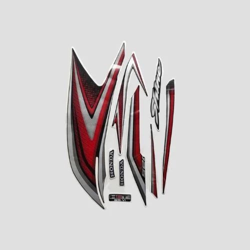 ULTRA FULL BIKE STICKER KIT FOR shine 125 bs6 2020 rebel red