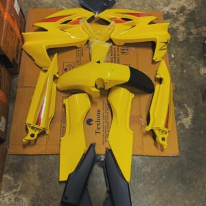 Ultra Full Fiber Body Kit For hero KARIZMA R T3 YELLOW