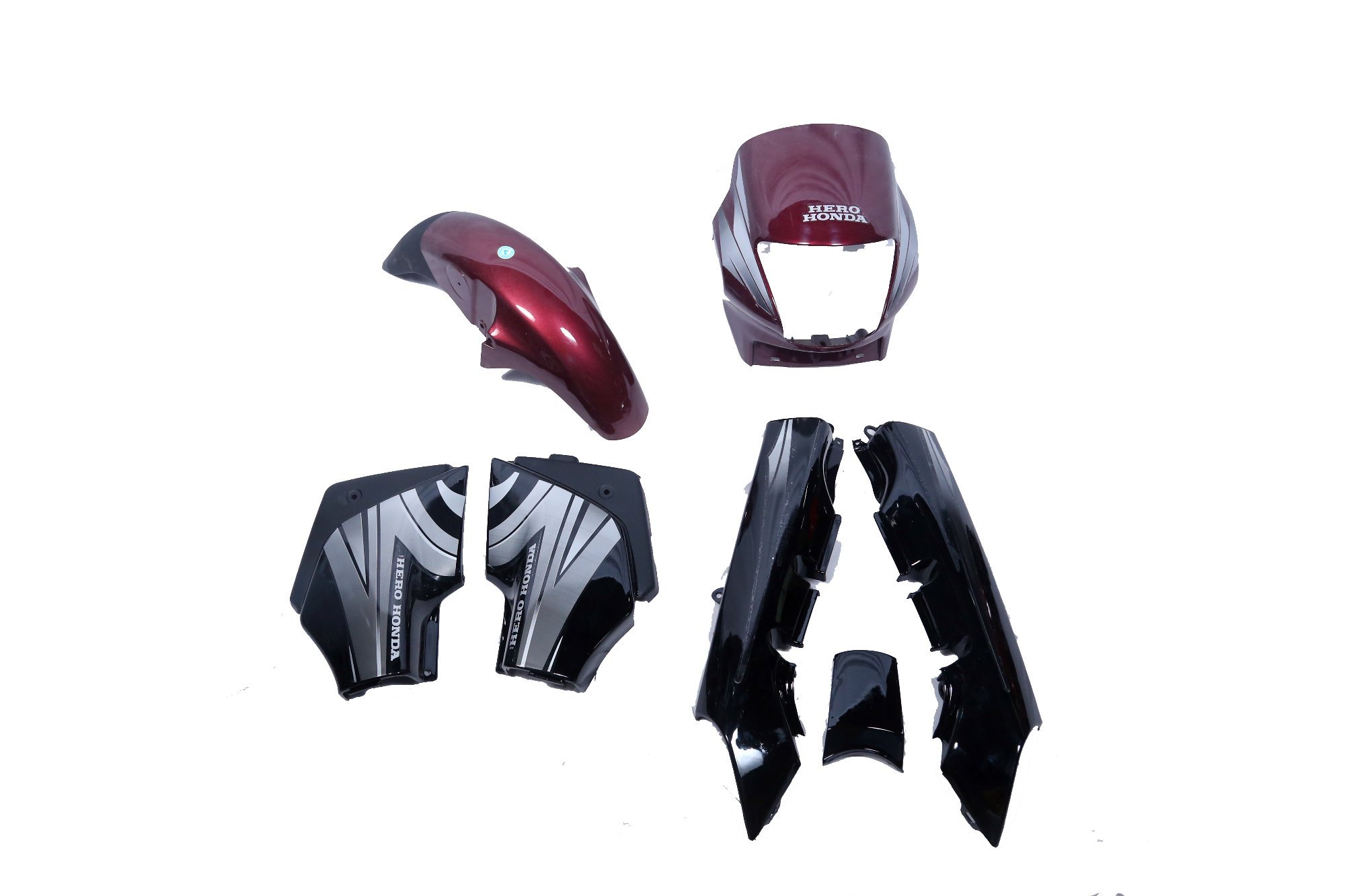 ULTRA FULL BIKE STICKER KIT FOR PASSION XPRO BLACK GREY