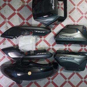 Ultra Full Fiber Body Kit For SPLENDOR PRO BLACK GREY