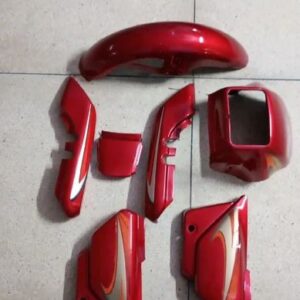 Ultra Full Fiber Body Kit For SPLENDOR PLUS AW RED ORANGE