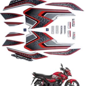 ULTRA FULL BIKE STICKER KIT FOR shine sp125 blue red